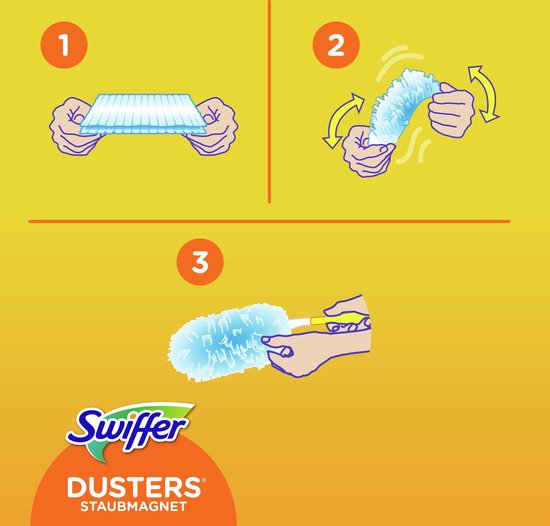 Swiffer Duster - Trap & Lock - Value Pack - 3x20 Recharges