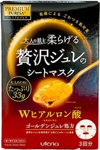 Utena - Premium Puresa Golden Jelly Hyaluronic Acid Face Mask 3st