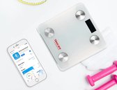 Weegschaal met Smart app – Lichaamsvet meten – Massa - BMI – Led display – Buetooth