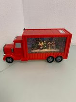 Kerst vrachtwagen - één stuk