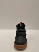 Tommy Hilfiger, Hoge klittenband schoen blauw maat 30