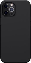 Nillkin - iPhone 12 Pro Max Hoesje - Flex Pure Pro Serie - Back Cover - Zwart