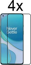 OnePlus 8T screenprotector - Beschermglas OnePlus 8t screen protector - Full cover - 4 stuks