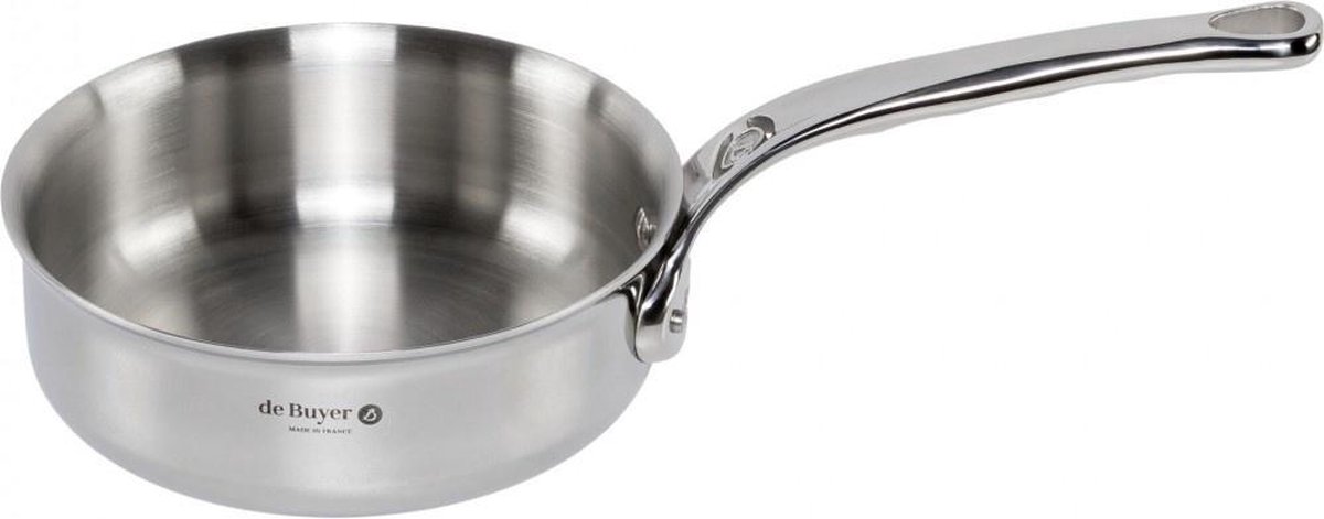 de Buyer affinity sauteuse rvs recht 16 cm