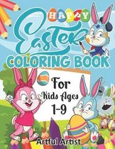 Easter Coloring Book For Kids Ages 1-9