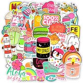 VSCO girl instagram stickers - 50 stuks - Girl Power, Quotes, Cute - voor meiden