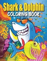 Shark & Dolphin Coloring Book