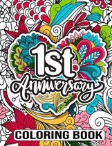 1st Anniversary Coloring Book
