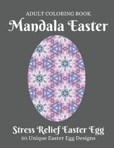 Mandala Easter Adult Coloring Book
