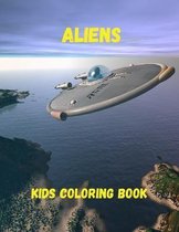 Aliens Kids Coloring Book