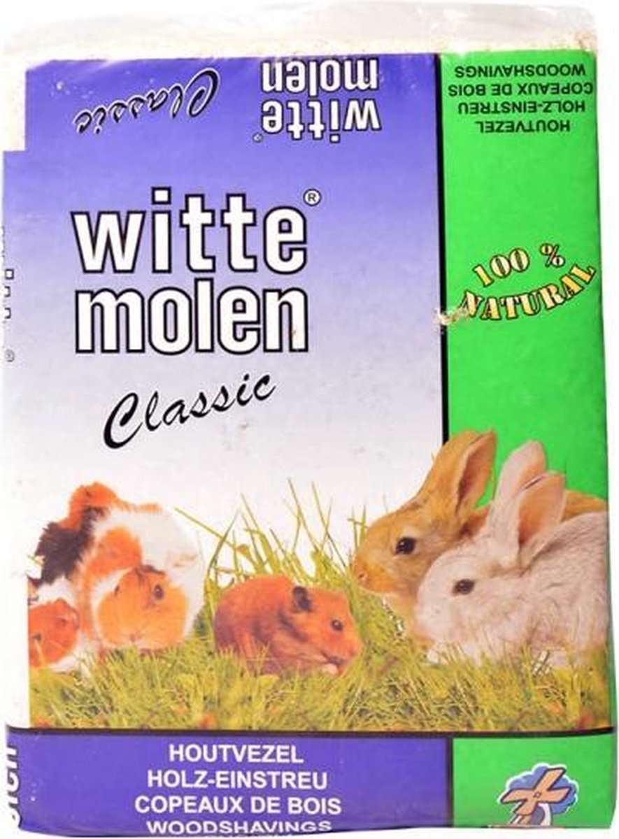 Witte Molen Top fresh houtvezel Naturel 4kg