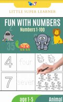 Little Super Learner - Little Super Learner 0-100 Number Workbook -Practice for Kids with Pen Control, Line Tracing, Numbers, and More!