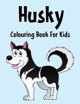 Husky colouring Book