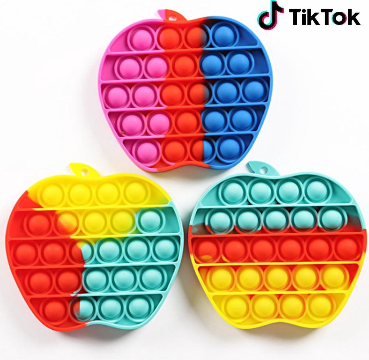 Fidget toy set 3 stuks Pop it Goedkoop onder de 15 euro 10