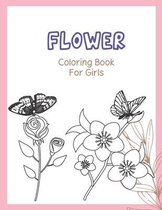 Flower Coloring Book For Girls