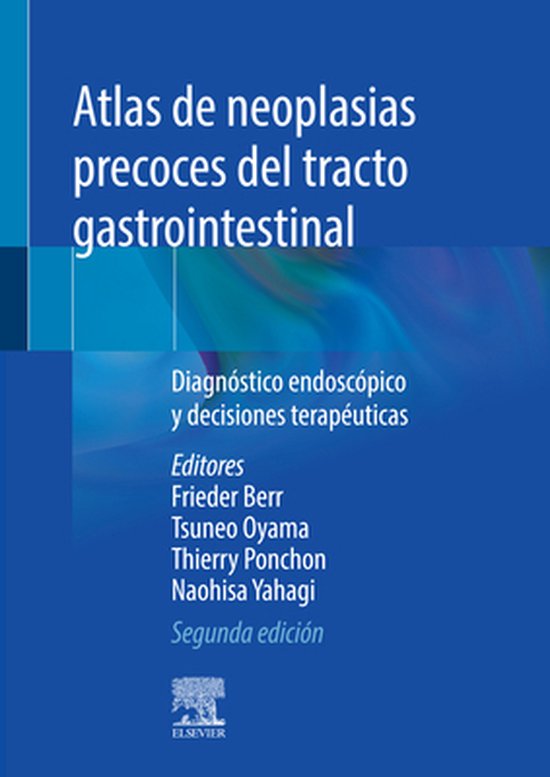Atlas de neoplasias precoces del tracto gastrointestinal - cover