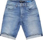 Cars Jeans Heren TRANES Short Denim Stone Used - Maat XL