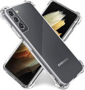 Samsung Galaxy S21 Plus Bumper hoesje met stevige hoeken - Transparant