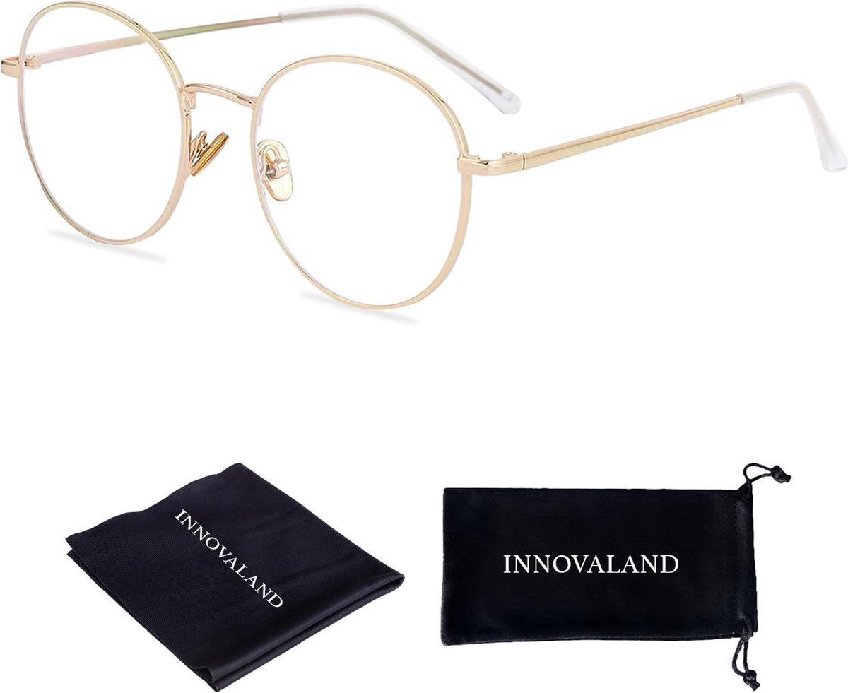 Innovaland Computerbril Premium - Blauw Licht bril - Beeldschermbril - Blue Light Glasses - Blauw Li