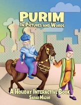 Jewish Holiday Interactive Books for Children- Purim in Pictures and Words