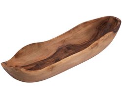 Bowls and Dishes Pure Olive Wood olijfhouten Broodmand ca. 35 x 10 cm | cadeautip!