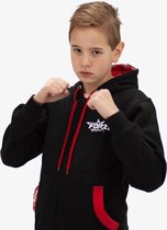 FORZA TRACKSUIT - KIDS - ZIPPER - ZWART/BLAUW