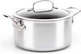 Bol.com GreenPan Barcelona Evershine kookpot met deksel 20cm/3.1L aanbieding