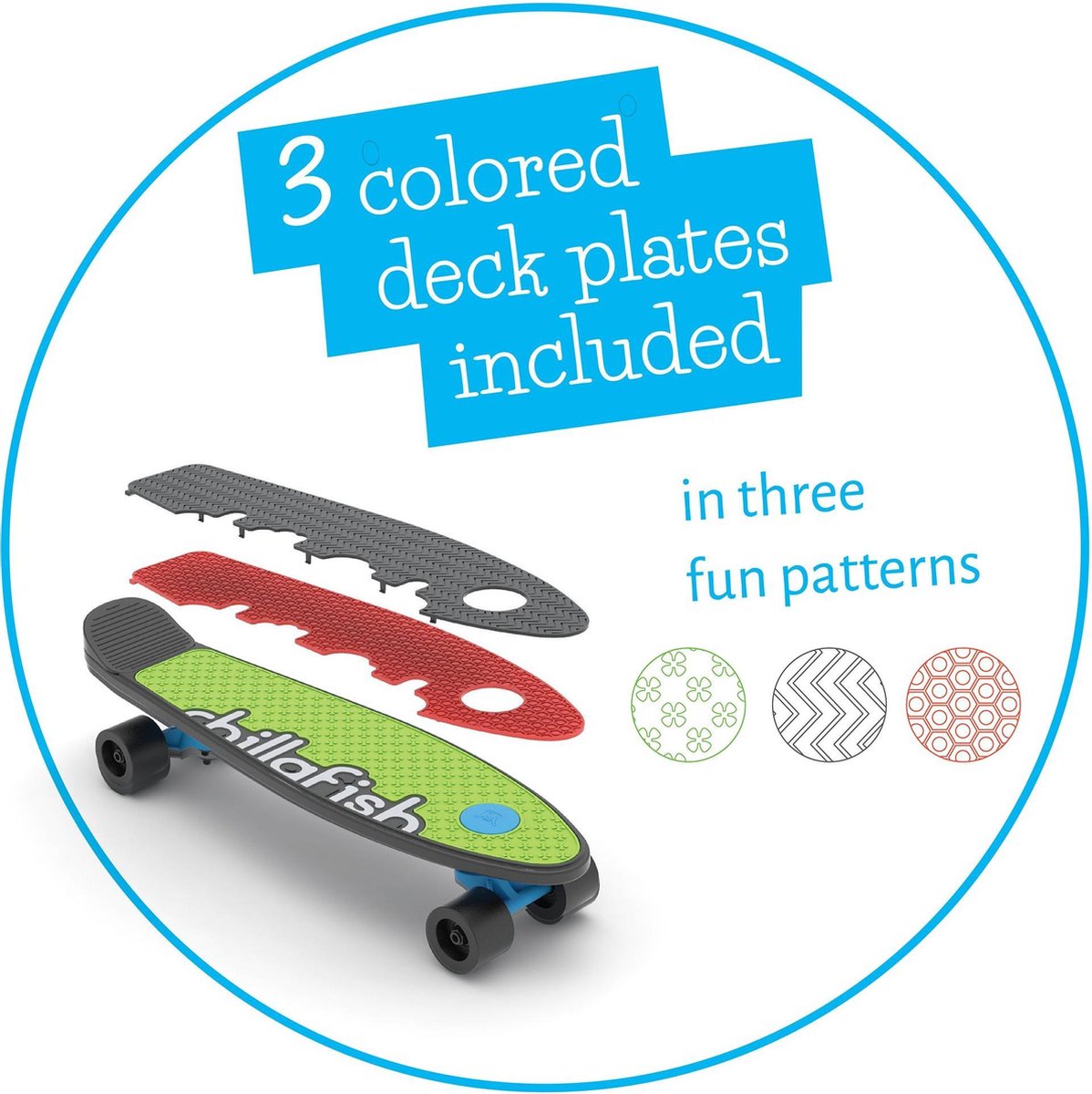 Chillafish Skateboard en Step 2-in-1 - Kinderstep omvormbaar naar Skateboard - Zwart - Jongens en meisjes 3 jaar en ouder - Verstelbaar stuur - Model Skatieskootie 2 — afbeelding 10