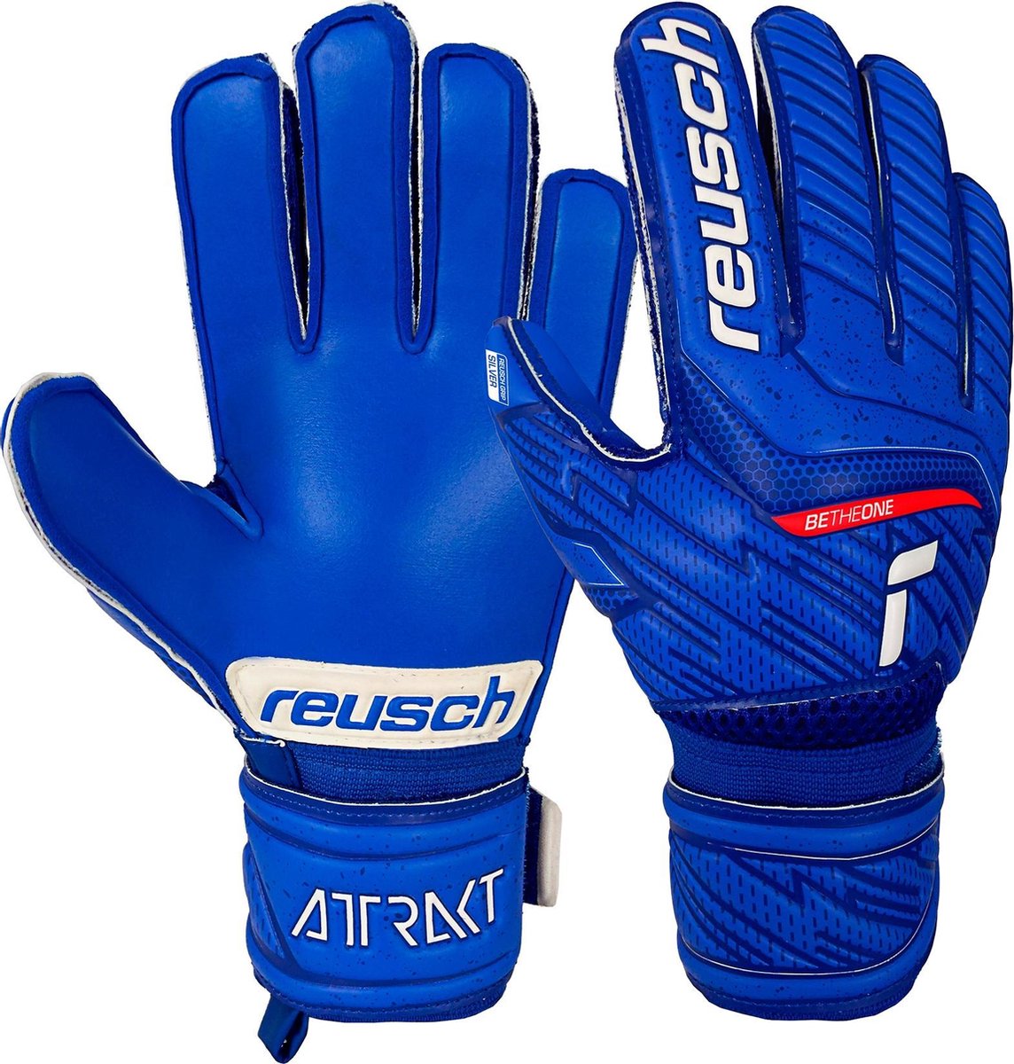 Reusch Keepershandschoenen - Maat 8 Kinderen - blauw/wit/rood