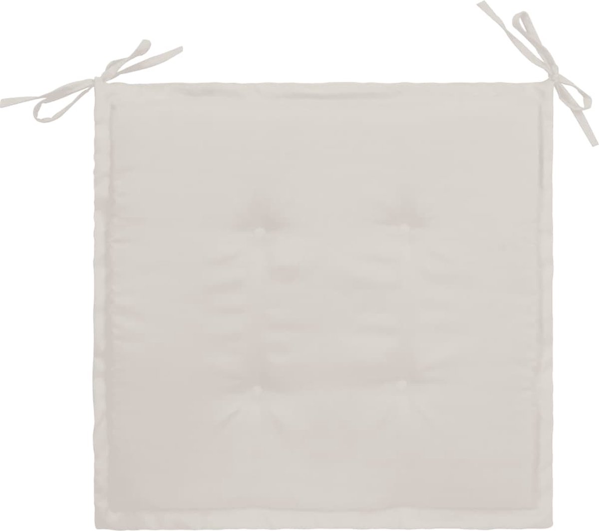 vidaXL Tuinstoelkussens 4 st 50x50x4 cm stof meerkleurig