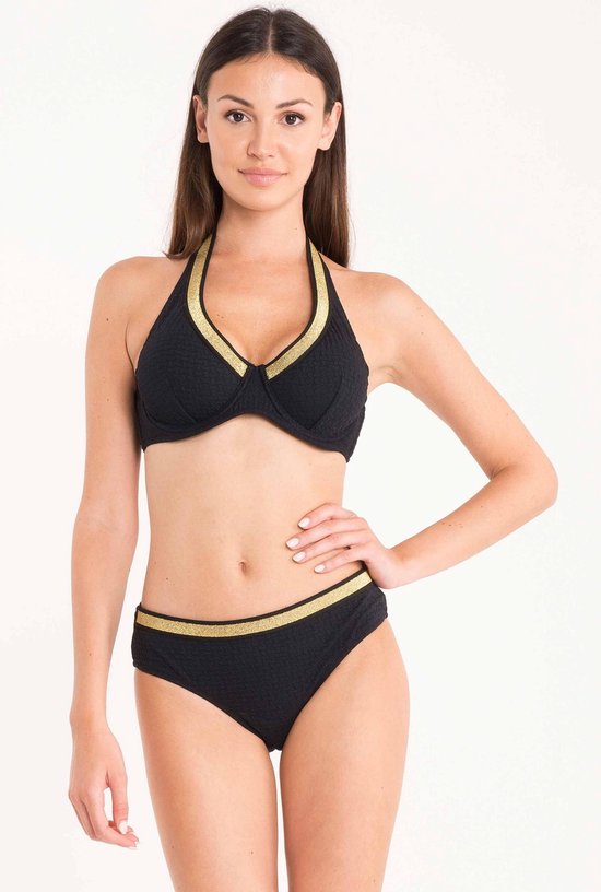 David - Vulcano Bikini Set - maat 42 - Goud Zwart | bol.com