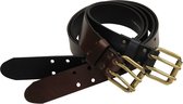 Leather 40 mm Riem - Brown (9097)