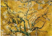 MondiArt - Wanddecoratie Van Gogh Yellow Blos - 132 x 190