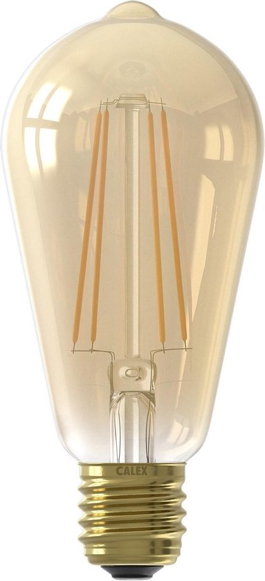 Calex Djura Led-lamp - E27 - 2100K (extra sfeervol wit)K - 4.5 Watt - Dimbaar