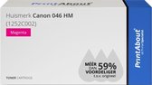PrintAbout huismerk Toner 046 HM (046H) Magenta Hoge capaciteit geschikt voor Canon
