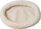 Kattenmand imitatie schapenwol - 48x38x8 cm - 1 stuks
