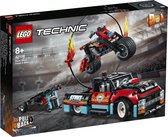 Lego Technic 42106 2in1 Pull-Back Stunt Show Truck en Motor