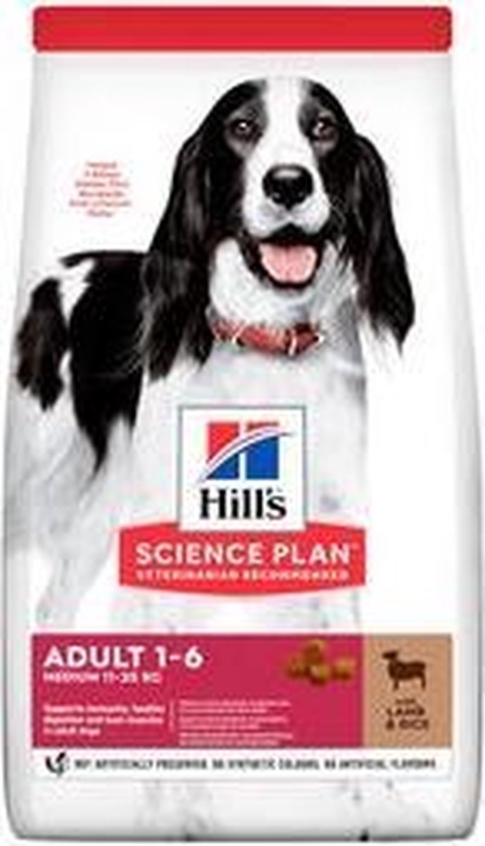 Hill's Canine Adult Medium Lam - Hondenvoer - 18 kg thumbnail 7