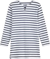Coolibar UV tuniek Kinderen gestreept - Wit/Donkerblauw - Maat XS (4 jaar)