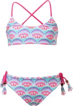 Snapper Rock Meisjes Bikini  - Roze / Paars / Blauw - Maat 104-110