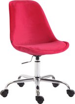 Bureaustoel - Polyester - Comfortabel - Modern - Rood