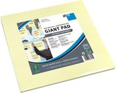 Info Notes Notitieblok  Giant Pad 30 X 30 Cm Geel 50 Vel - IN-8754-01