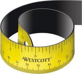 Liniaal Westcott 30cm magnetisch oprolbaar