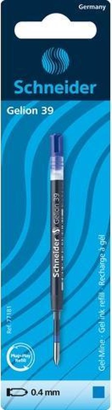 Schneider gelion 39 gel refill 0.4 mm Clearance
