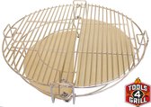 Tools4grill divide and conquer kamado voor 15 / 16 inch kamado ( 30 cm rooster maat)