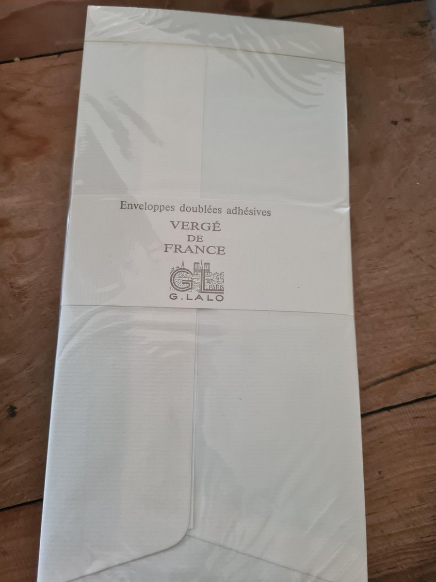 G.Lalo 25 enveloppen 220 x 110 Ivoor