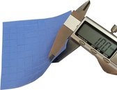 WiseGoods Thermische Siliconen Koelplaat - Thermal Conductive Pad - Heatsink CPU - Warmteafvoer - Dubbelzijdig Tape - 100st