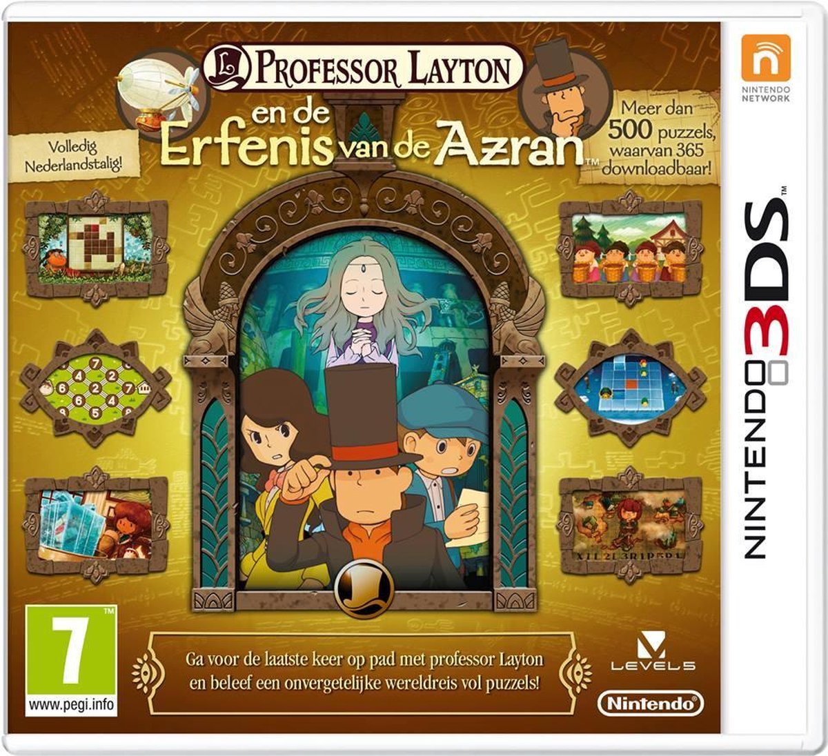 Professor Layton: En De Erfenis Van De Azran - 2DS + 3DS | Games | bol.com