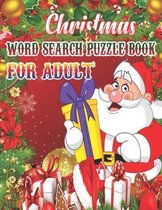 Christmas Word Search Puzzle book For Adult