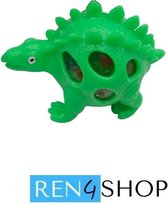 Ren4Shop© - Squishy Mesh Ball - Dinosaurussen - Knijp Dino - Groen - Fidget Toys - Stress verlagend - Gezien op TikTok!